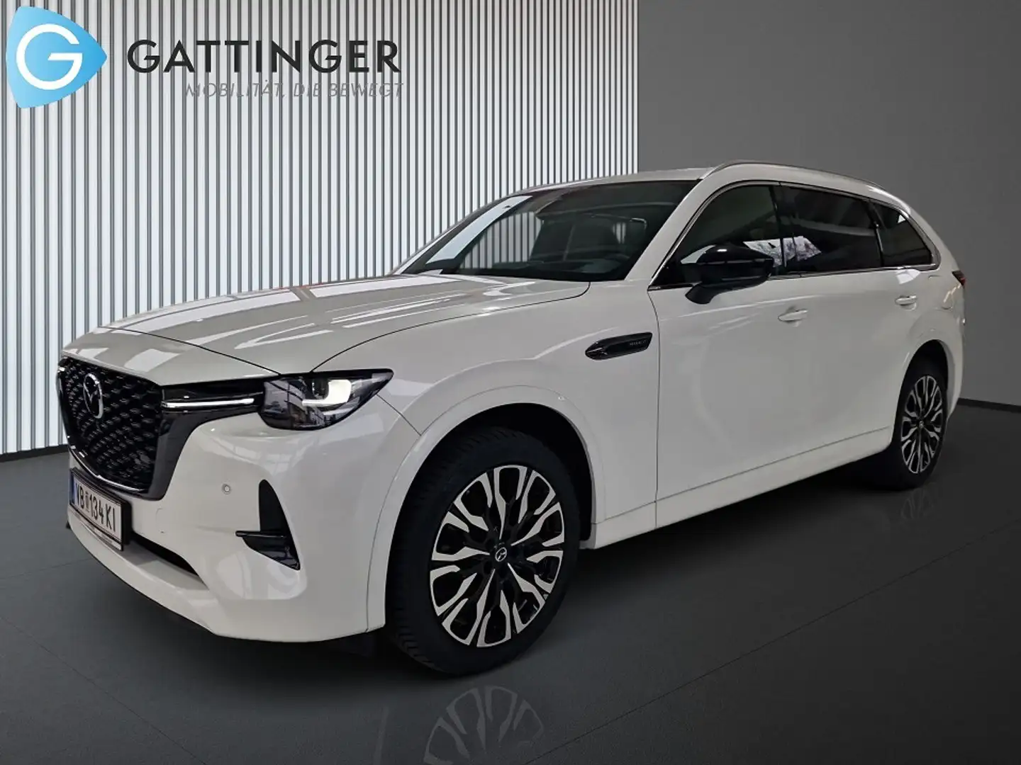 Mazda CX-80 2.5L e-SKYACTIV PHEV AWD Homura Plus Aut. Weiß - 2