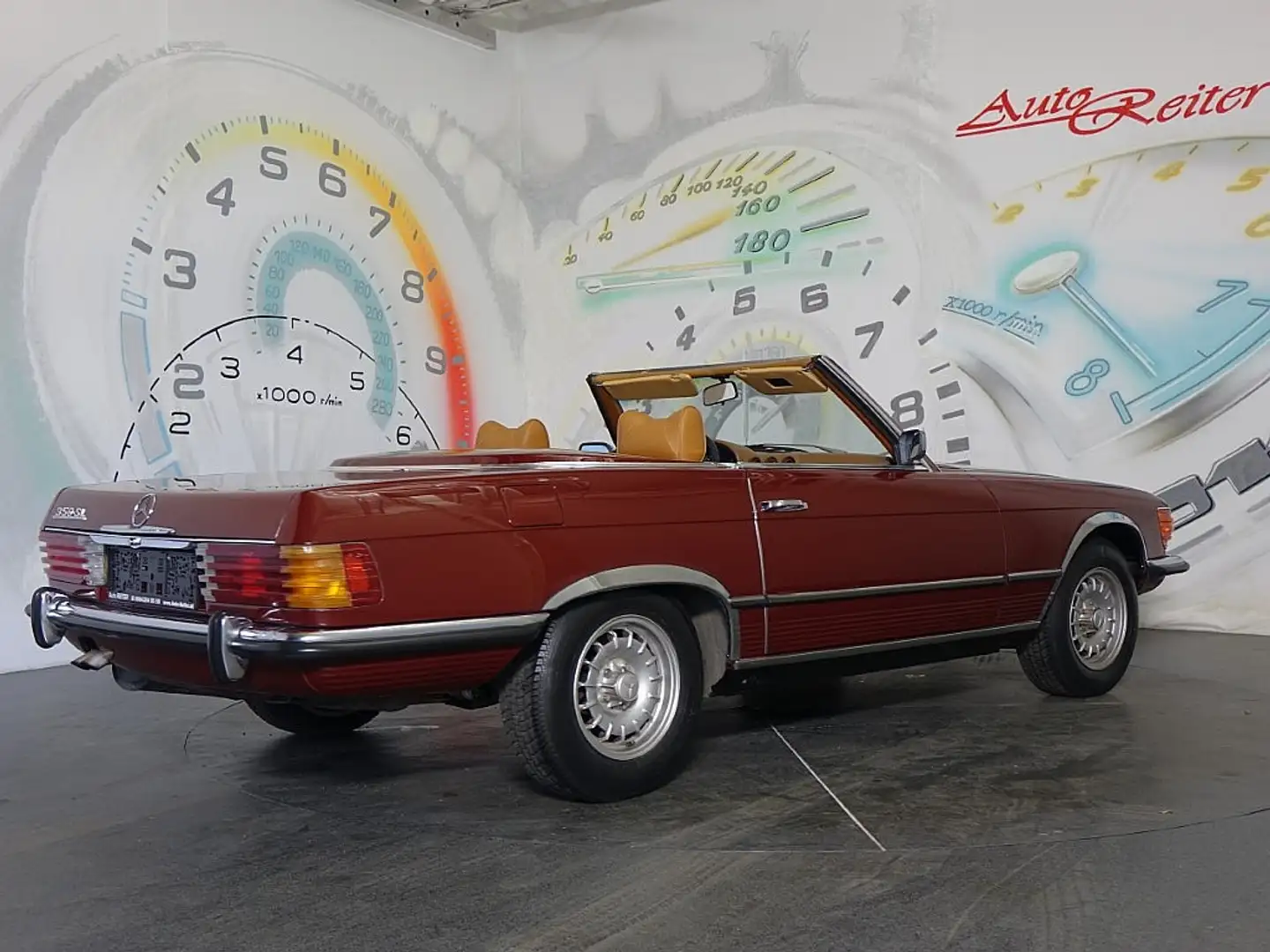 Mercedes-Benz SL 350 Cabrio Topzustand Rot - 2