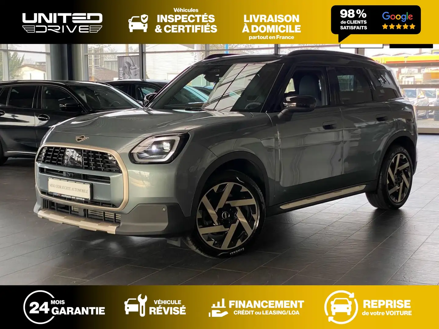 MINI Countryman C Countryman Finition Favoured XL 170ch Grijs - 1