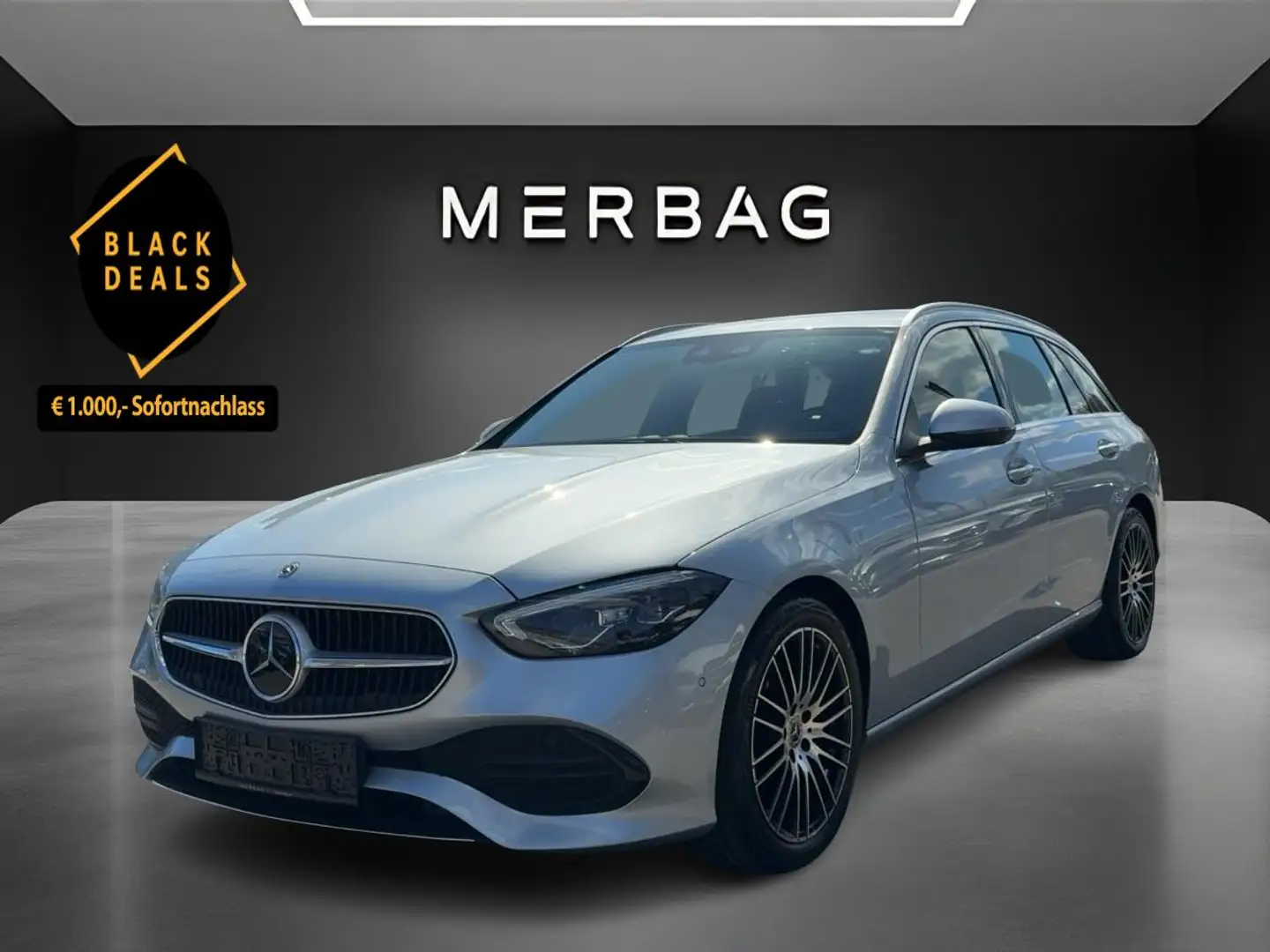 Mercedes-Benz C 220 d T-Modell Facelift Zilver - 1