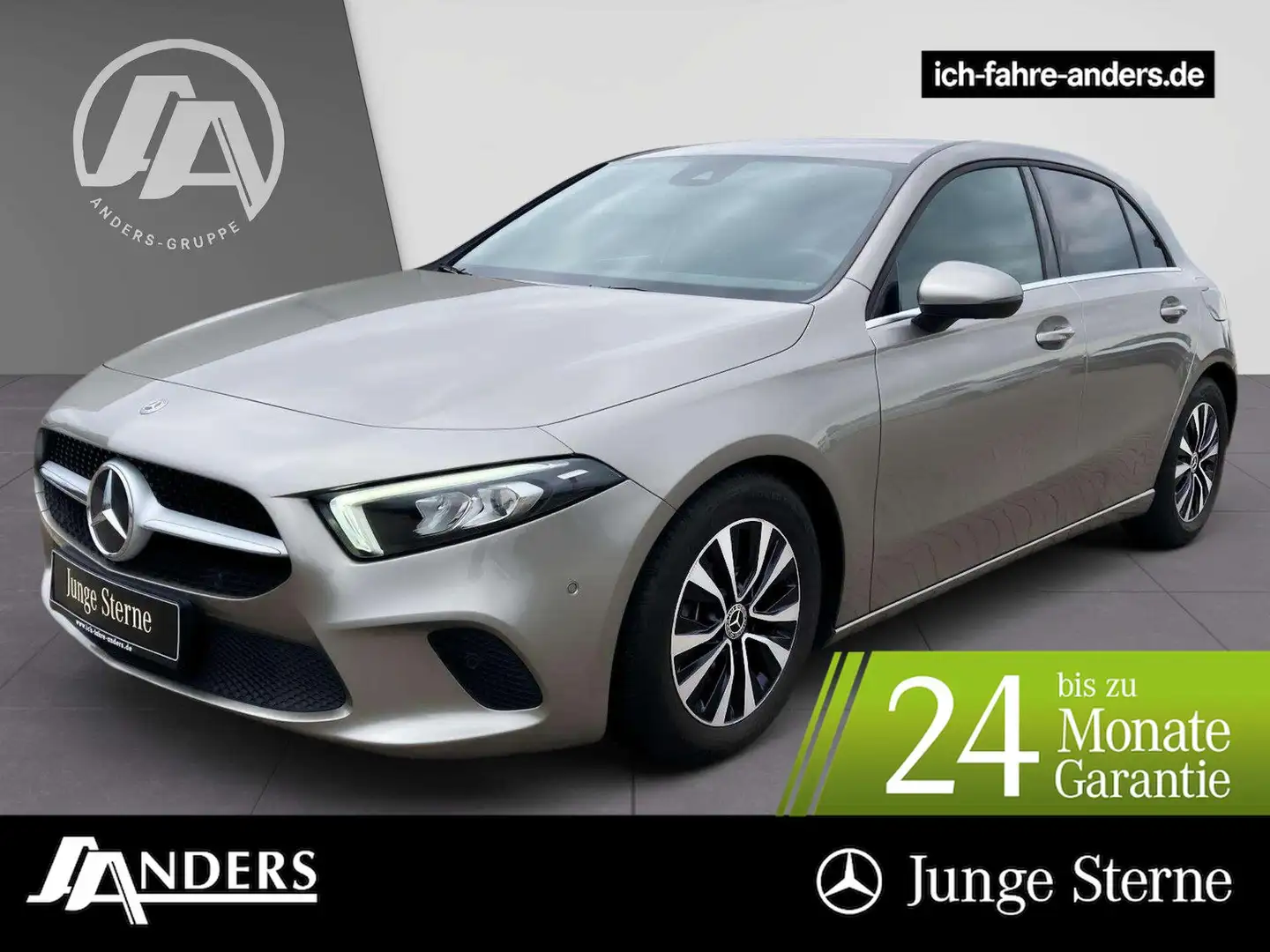 Mercedes-Benz A 180 d STYLE+MBUX+SHZ+LED+PDC+Kamera+Tempomat Argent - 1