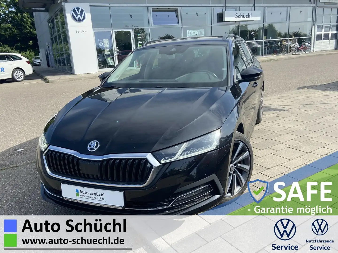 Skoda Octavia Combi 2.0 TDI DSG Style 18"+NAVI-COLUMBU Schwarz - 1