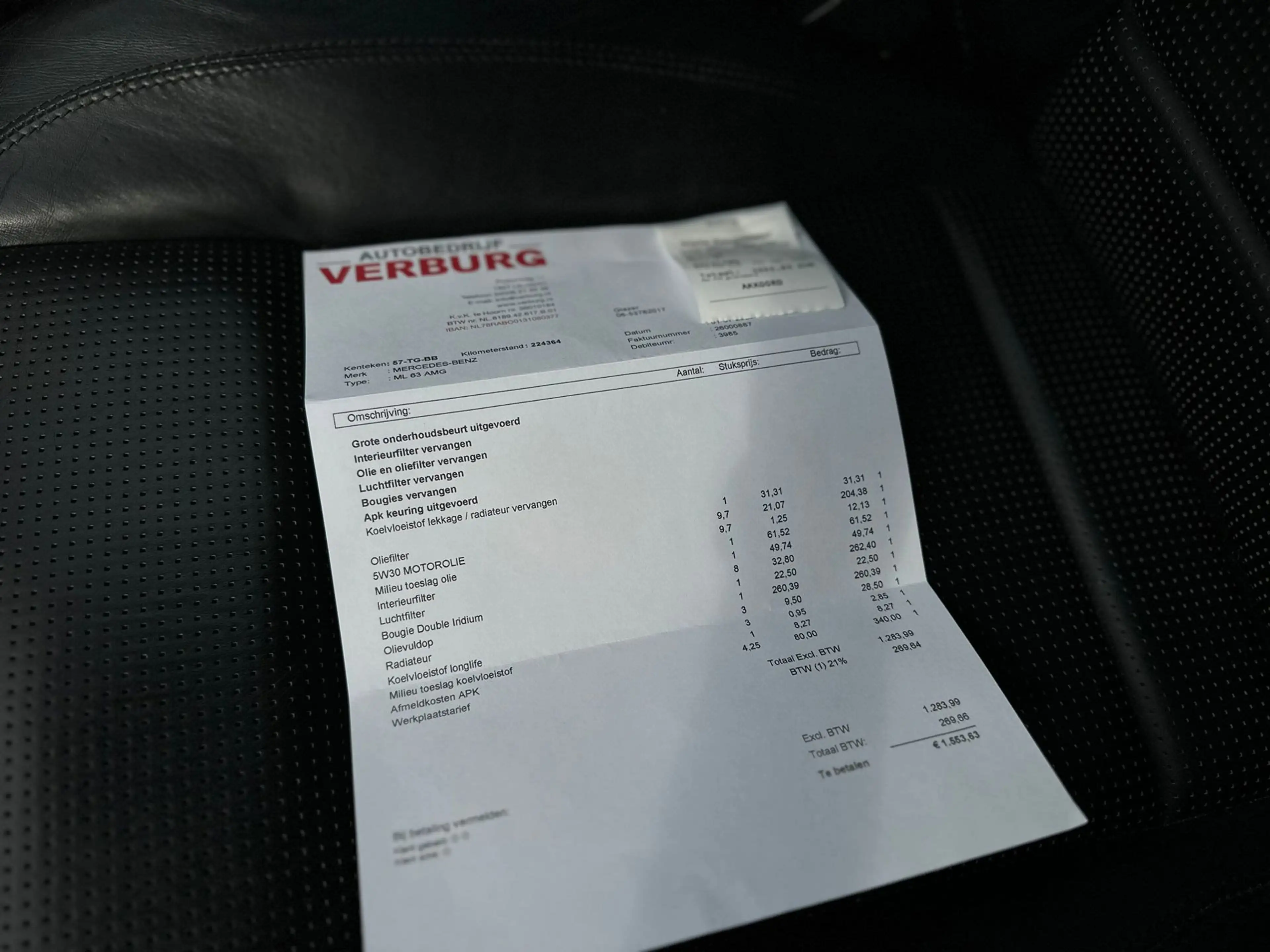 Mercedes-Benz ML 63 AMG M-klasse | Automaat | Luchtvering | Schuif/kantel — photo 36