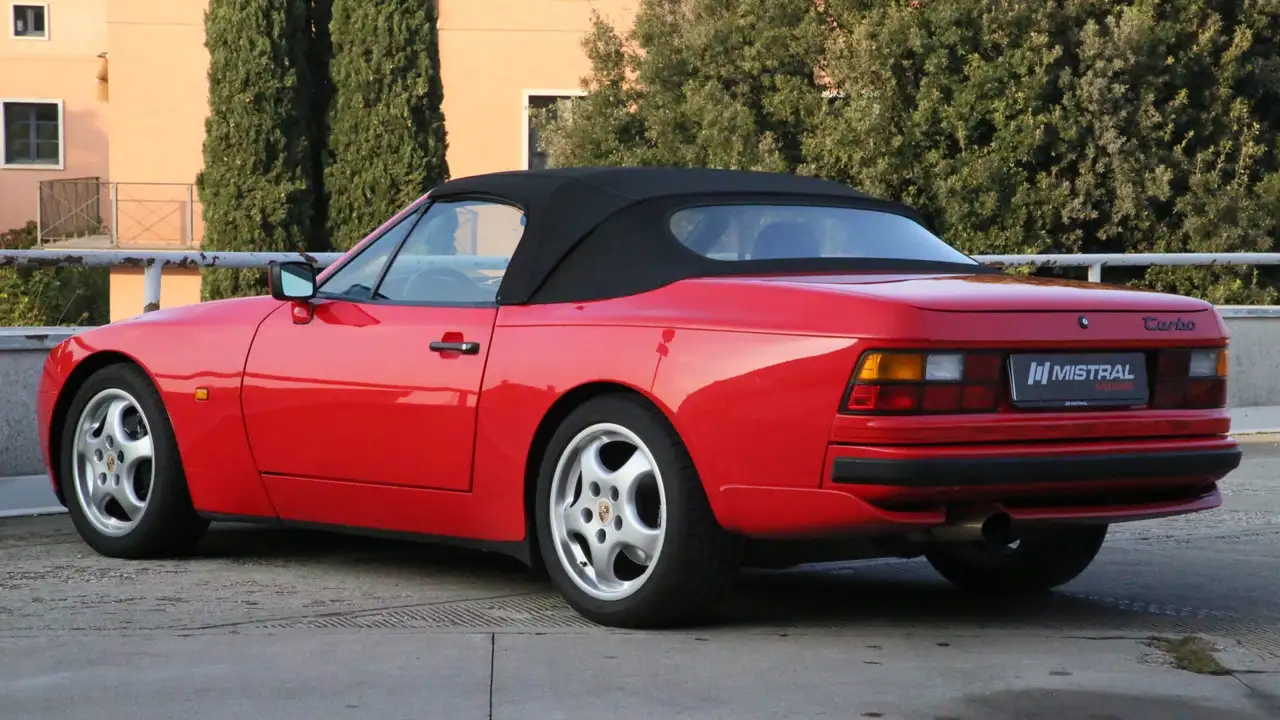 Porsche 944 Turbo S Cabrio Asi targa Oro, foto 3