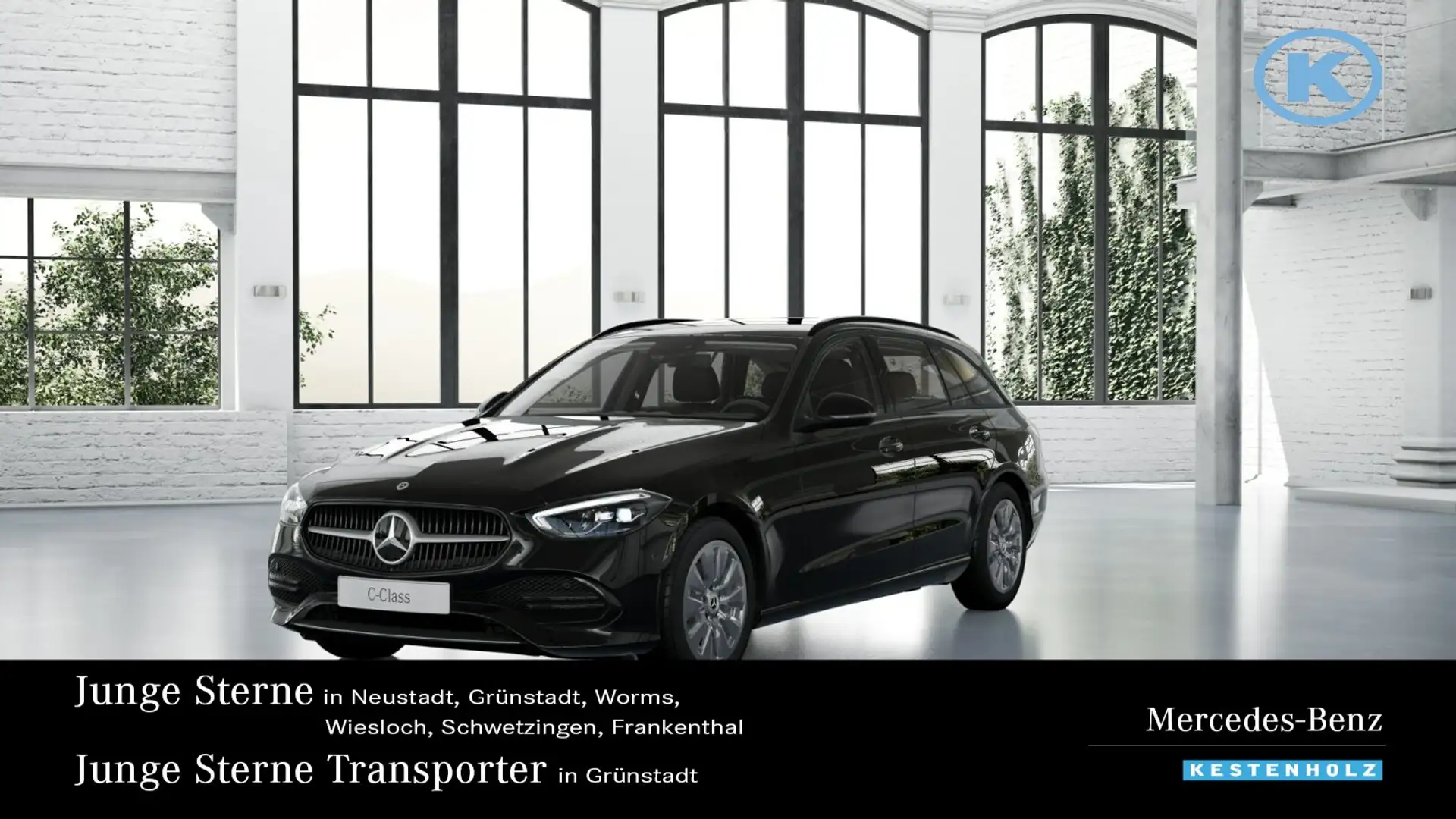 Mercedes-Benz C 200 C 200 d T KAMERA+EASYP+SITZHZ+TEMPO+SPUR/BREMS Zwart - 1
