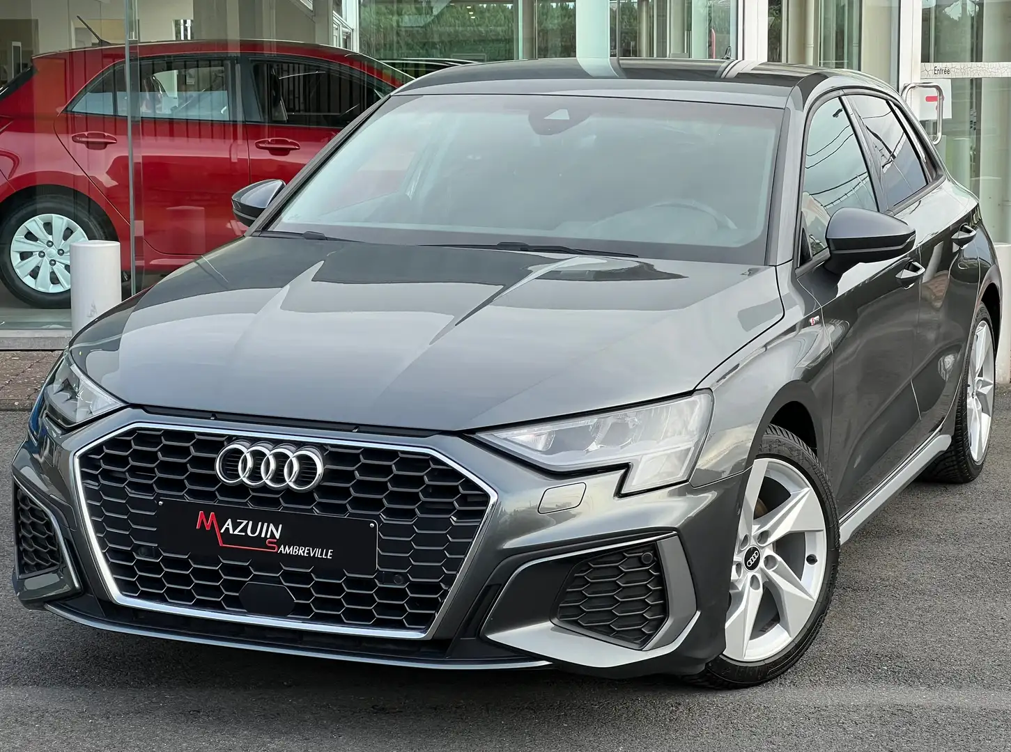 Audi A3 Sportback 35 TFSI * S line * S tronic * CarPlay * Grijs - 1