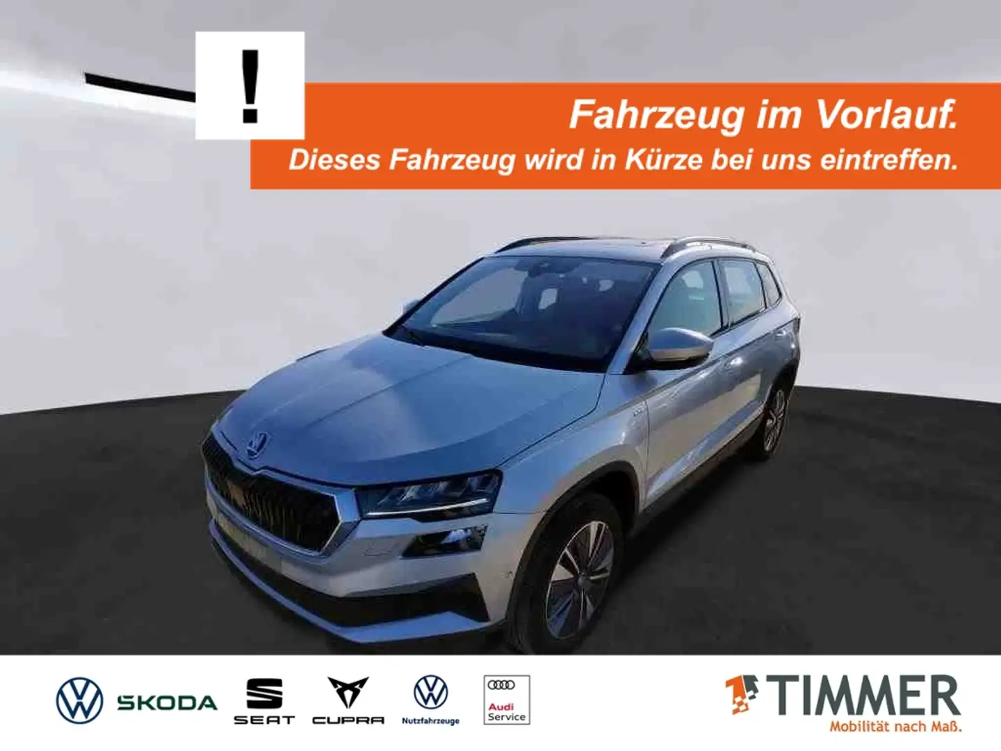Skoda Karoq 1.5 TSI DSG TOUR *AHK *PANO *360° *LED *ACC *VIRT Silber - 1