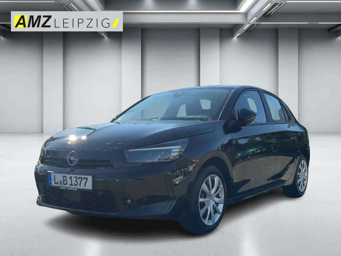 Opel Corsa F 1.2 SpurW KAM PDC SpurH Schwarz - 1