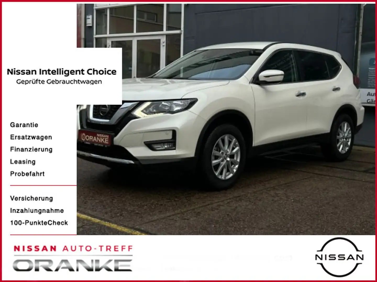 Nissan X-Trail 1.3 DIG-T Klima*PDC*ALU*1.Hand Biały - 1