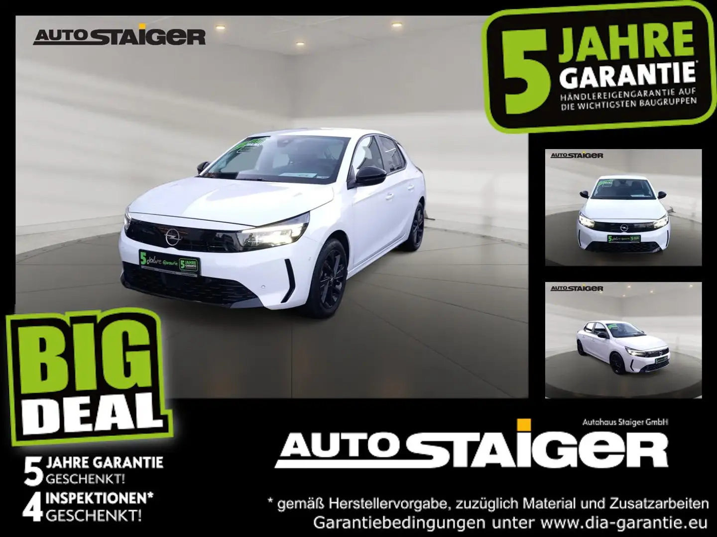 Opel Corsa F 1.2 Facelift Klima, PDC, Alu, SHZ, Kamera Blanc - 1