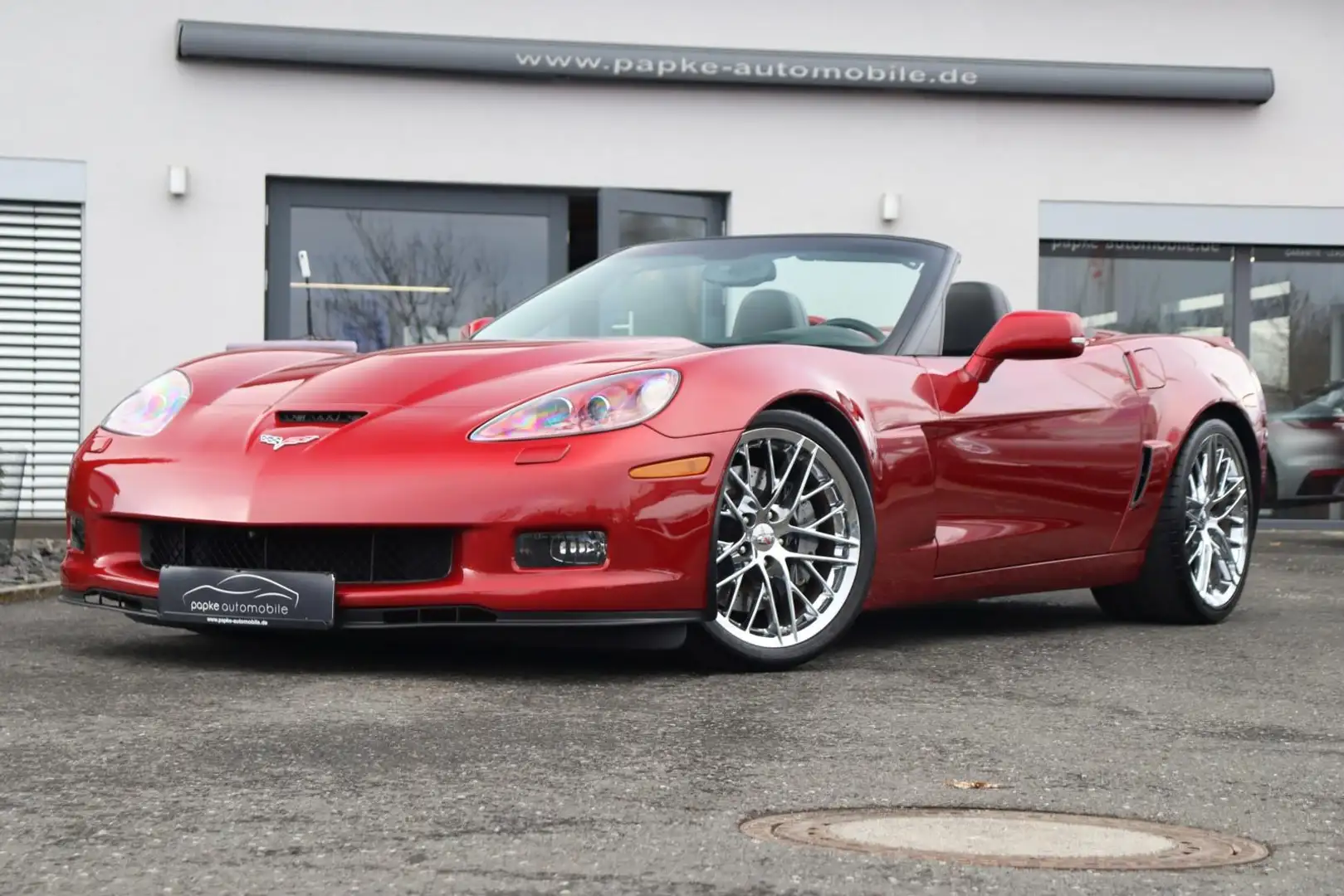 Corvette Z06 427 Edition Cabrio 60th Anniversary +DEUTSCH+ Rot - 2
