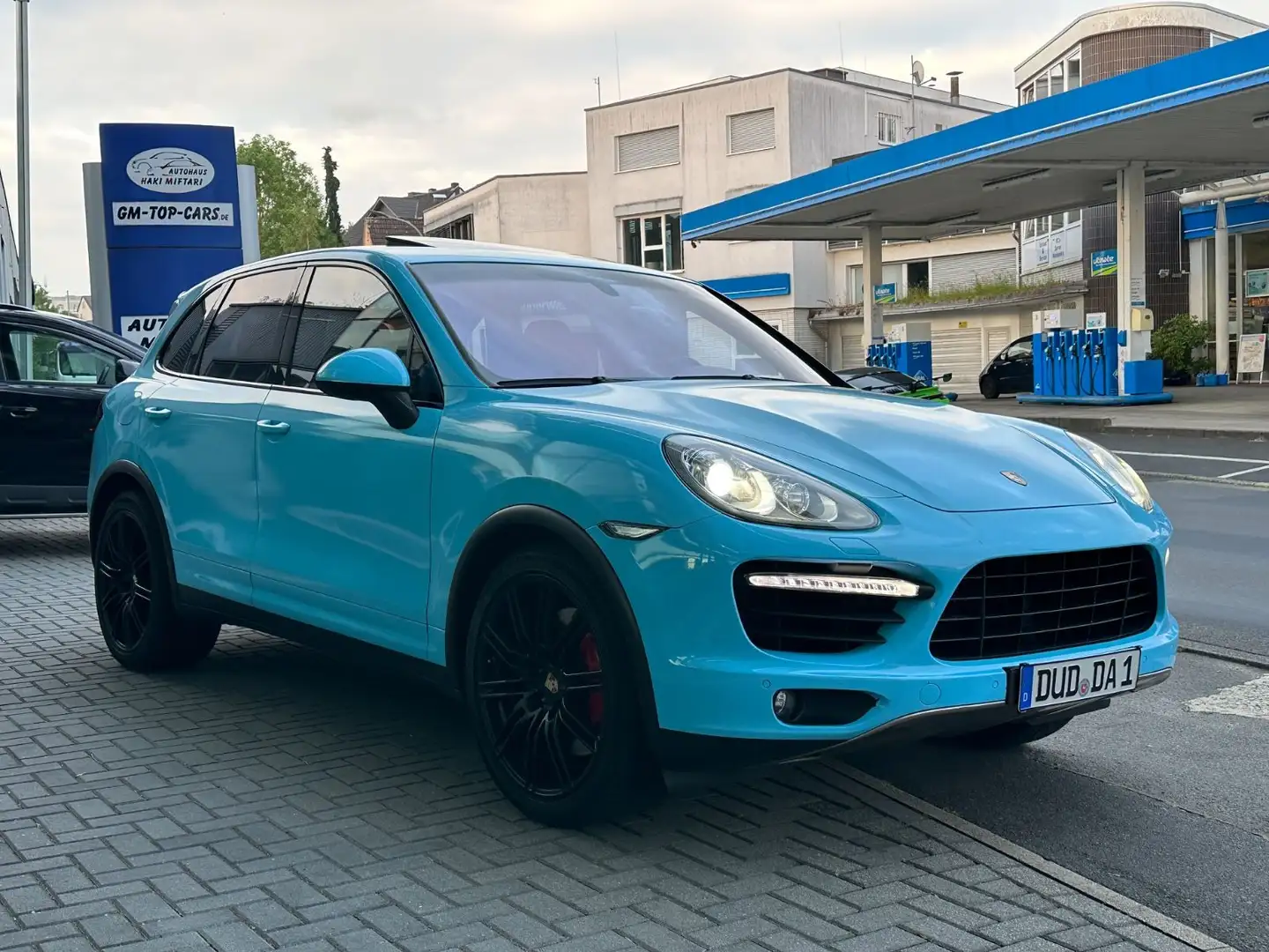 Porsche Cayenne Turbo Miami Blue| 610PS| 900Nm| StHz Nero - 2