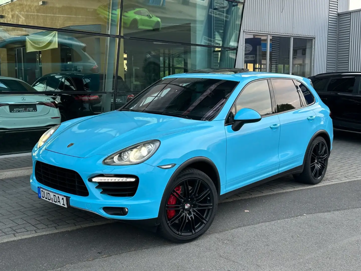 Porsche Cayenne Turbo Miami Blue| 610PS| 900Nm| StHz Nero - 1
