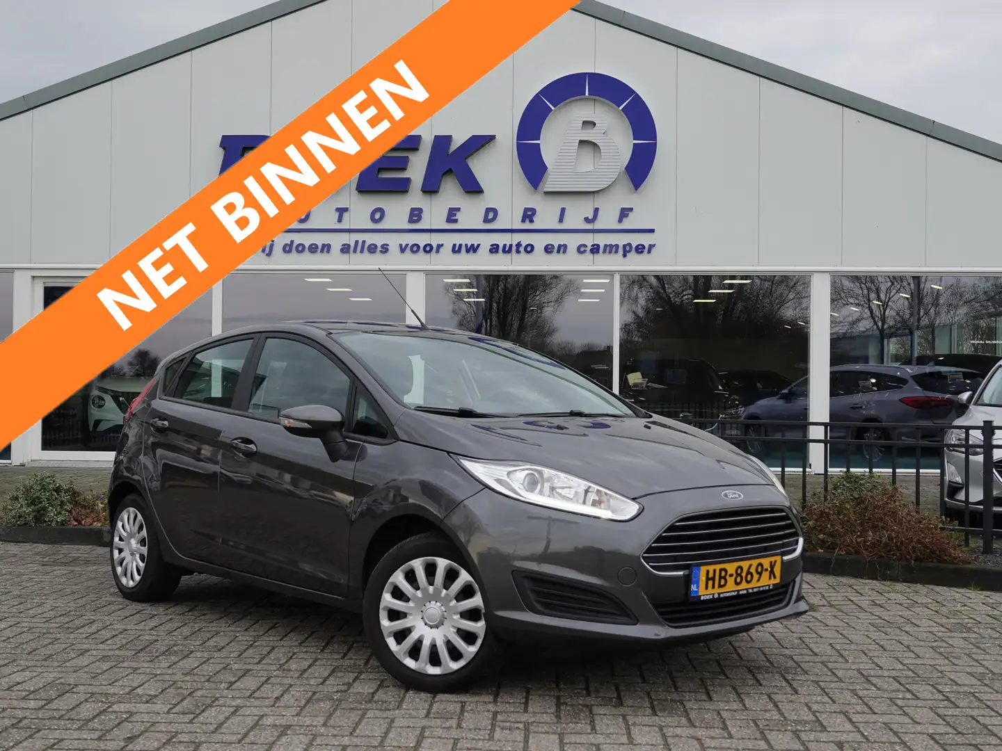 Ford Fiesta 1.0 Style AIRCO | NAVI | BT-TEL | AUDIO Gris - 1