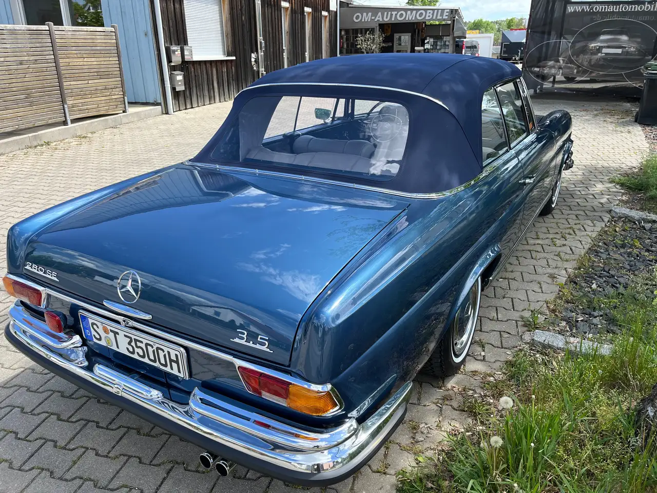 Mercedes-Benz 280 SE 3,5 Cabrio W111 * deutsches Fzg* 3.Hand*, foto 12