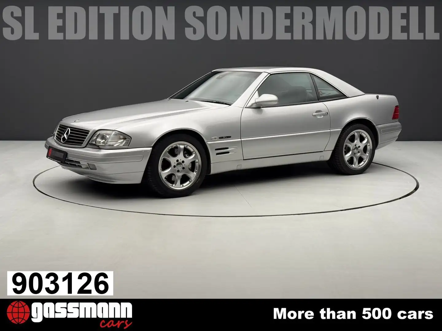 Mercedes-Benz SL 320 SL320 Roadster Sondermodell SL Edition - R129 Silber - 1