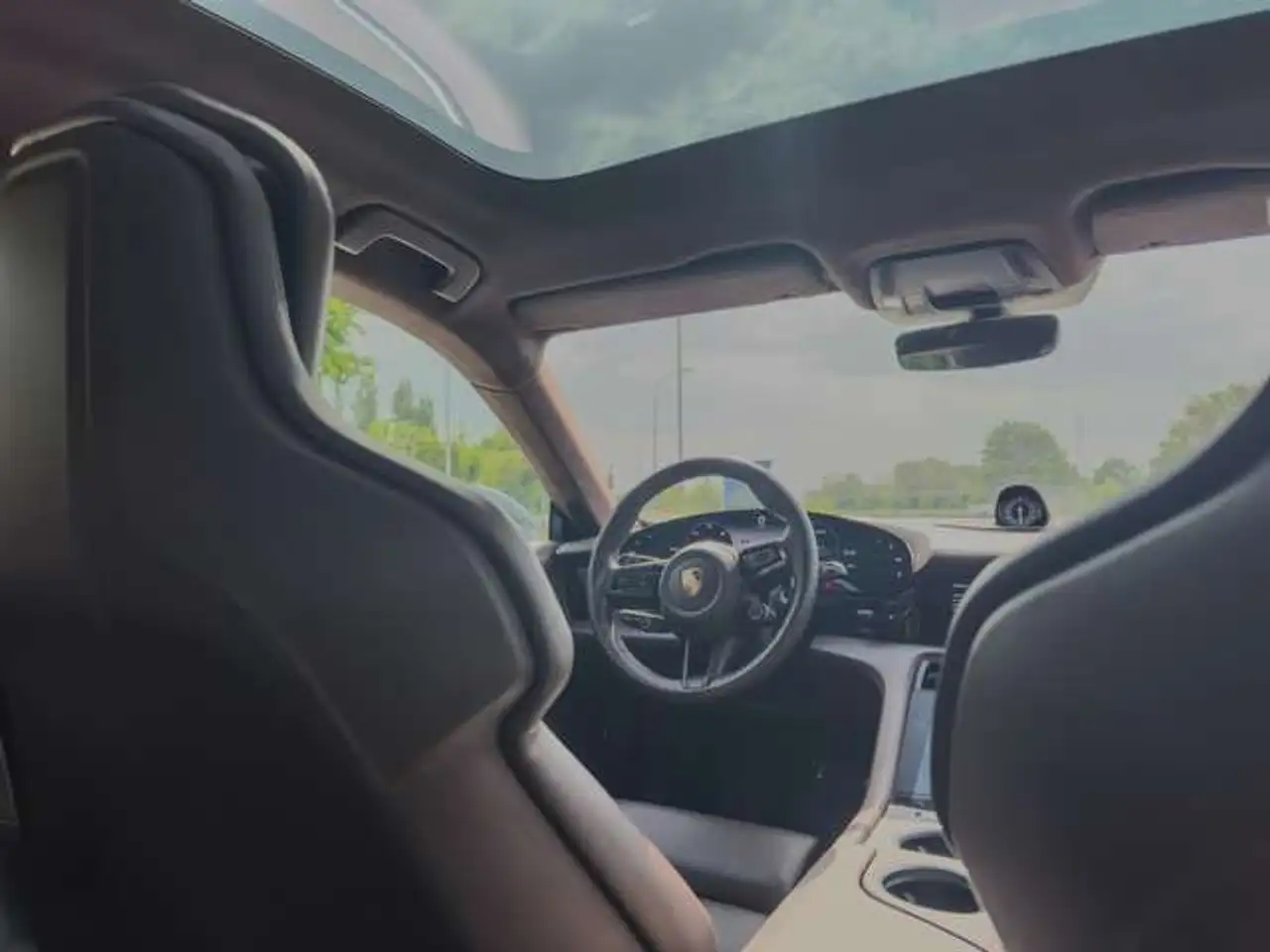 Porsche Taycan 'Turbo' 93.4 kWh Wood Interior 625 pk Full Op, миниатюра 15