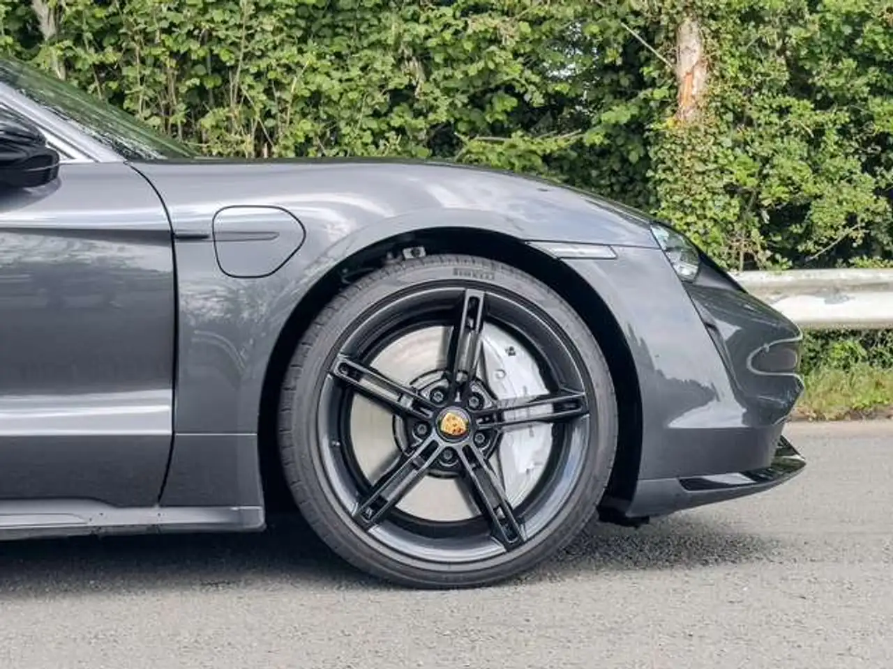 Porsche Taycan 'Turbo' 93.4 kWh Wood Interior 625 pk Full Op, миниатюра 3