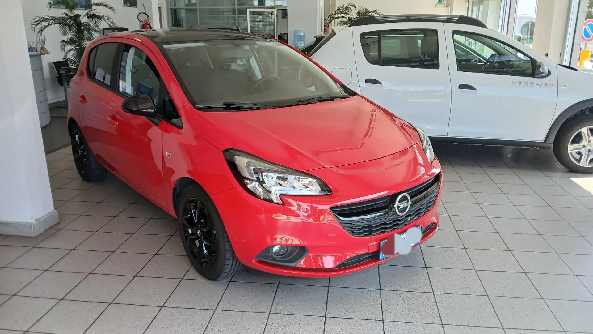 Opel Corsa Corsa 5p 1.2 b-Color Km 20000 Rot - 1