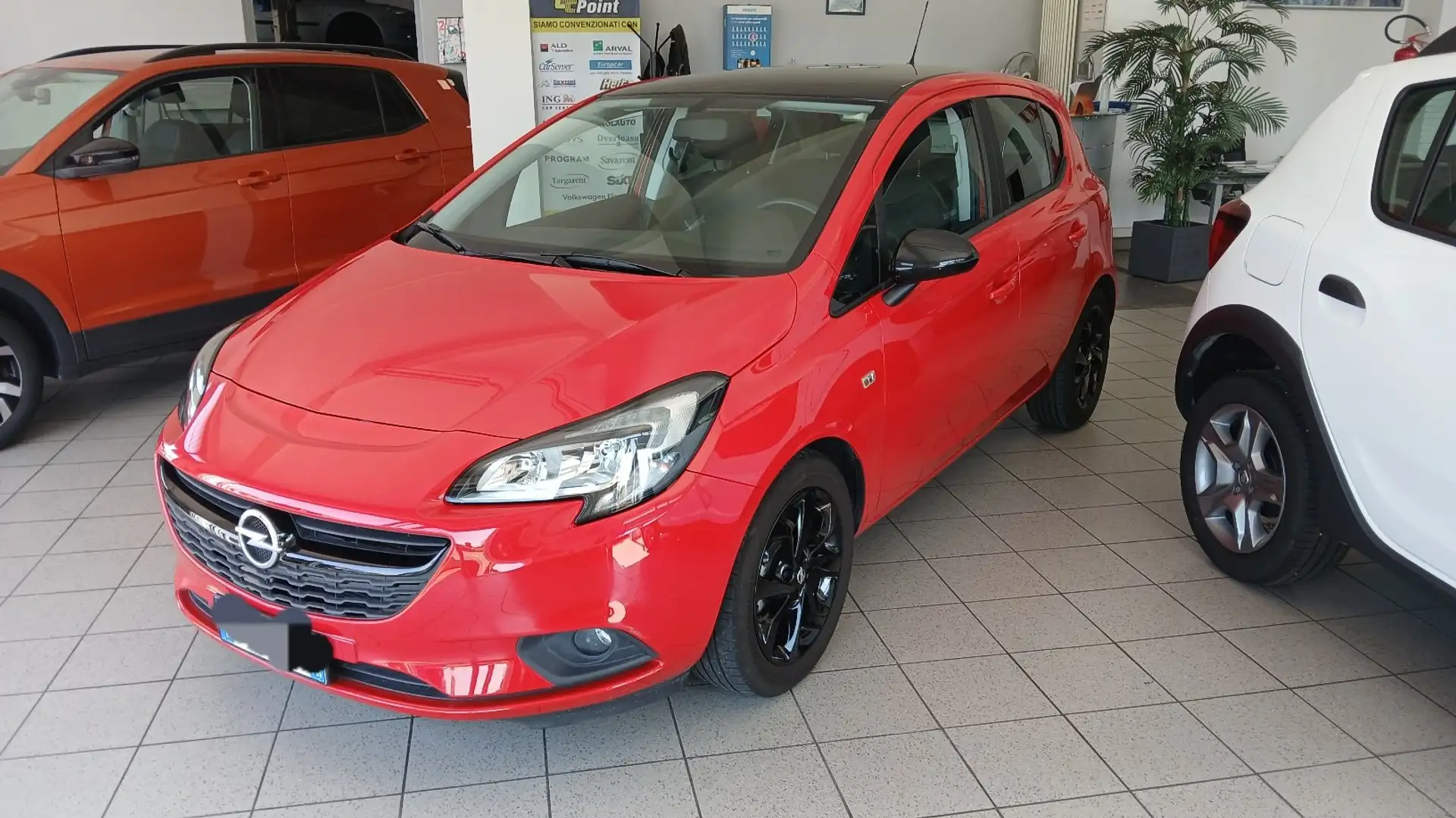 Opel Corsa Corsa 5p 1.2 b-Color Km 20000 Rot - 2