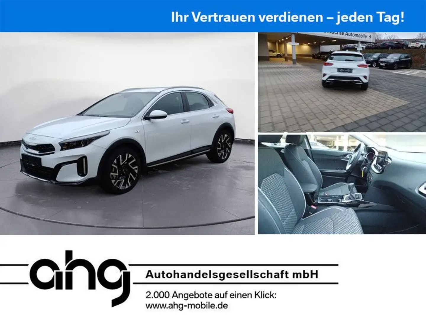 Kia XCeed 1.0 T-GDI Vision Bluetooth PDC Klima DPF Blanc - 1