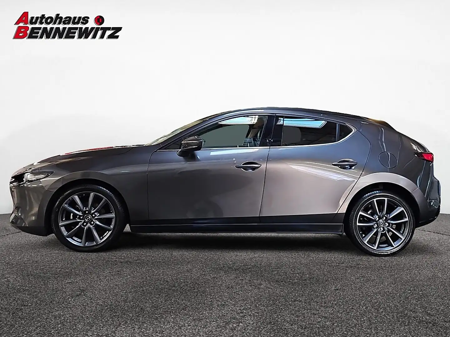 Mazda 3 Mazda3 e-Skyactiv-G150 Exclusive-Line Aut. Grau - 2