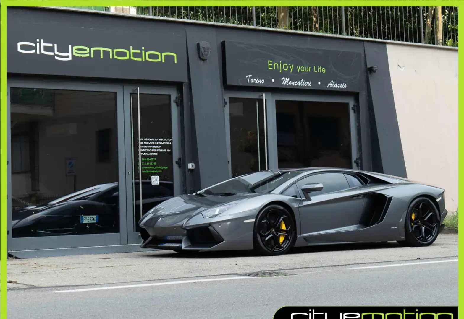 Lamborghini Aventador TOP CONDITION - PERMUTE Grigio - 1
