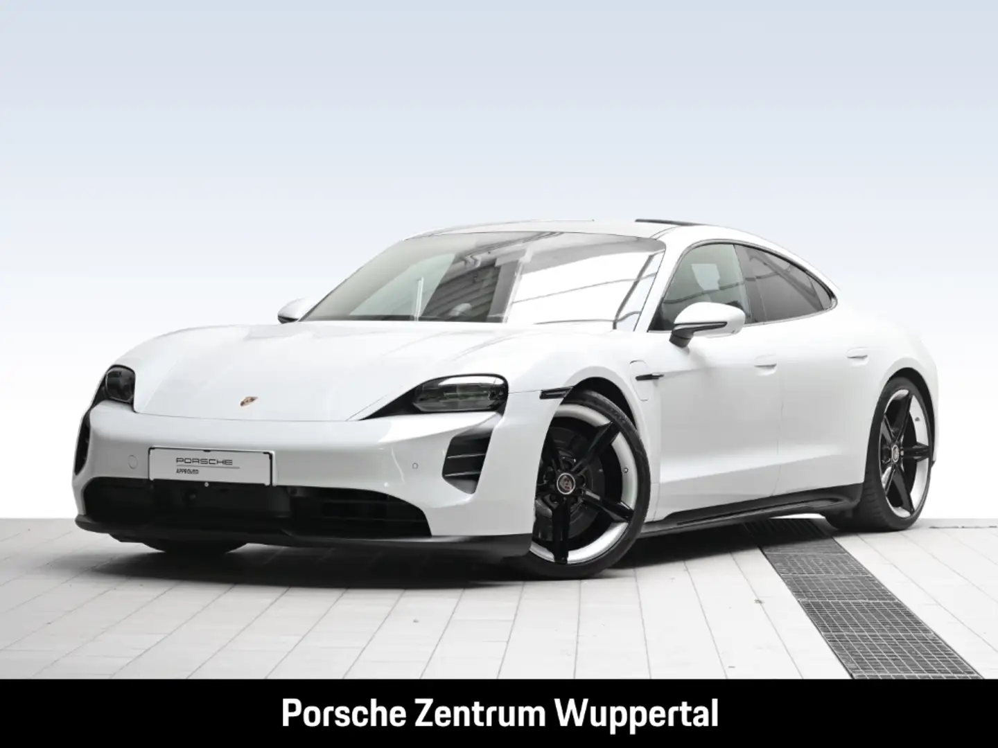 Porsche Taycan GTS Head-Up BOSE 21-Zoll Panoramadach Blanc - 1