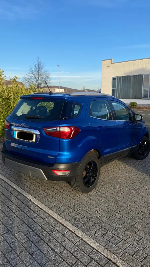 Ford EcoSport Titanium Blau - 2