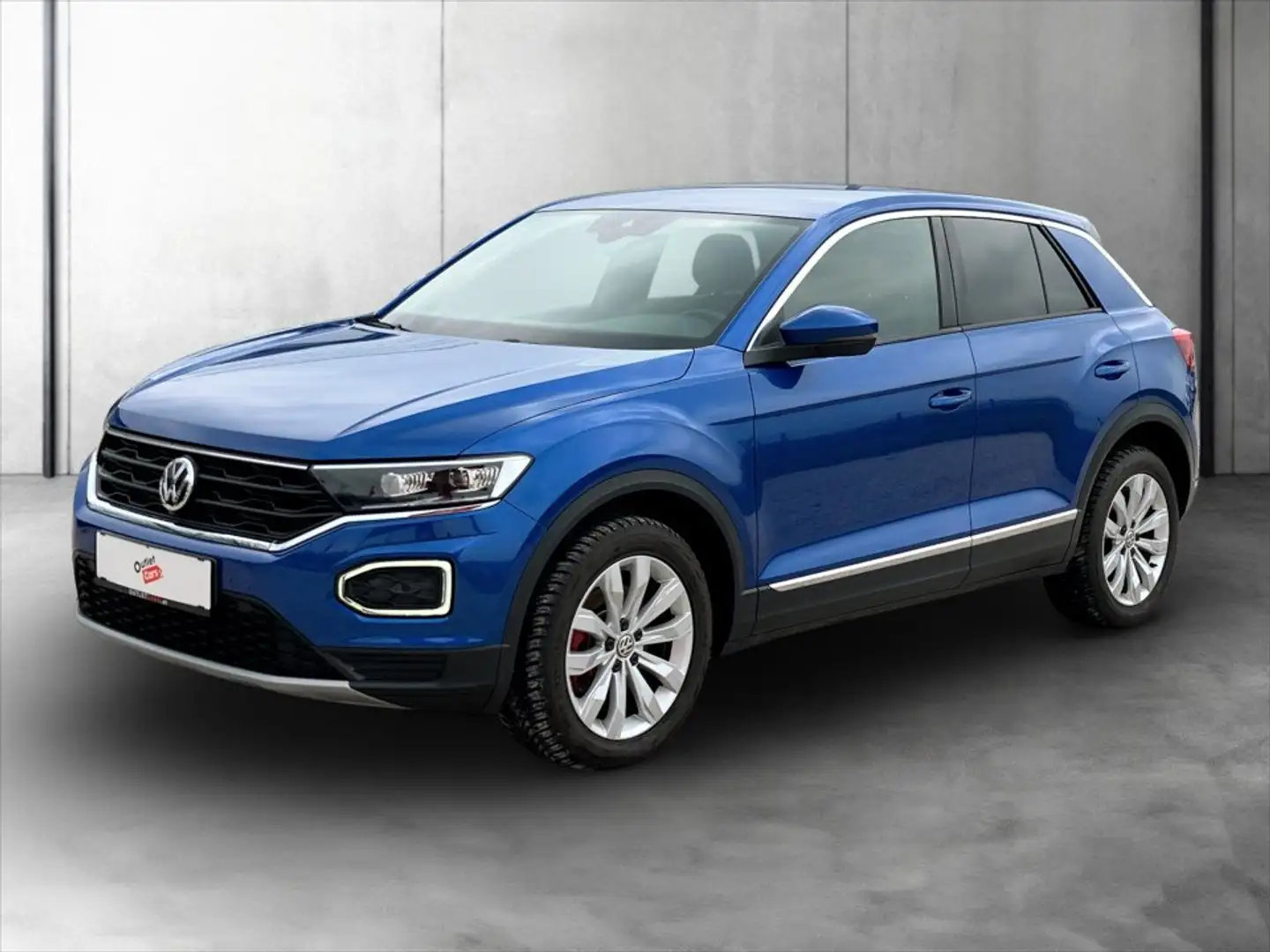 Volkswagen T-Roc 2.0 TDI Sport ASSIST+LED+NAVI+PDC+MEGAPREIS Blau - 2