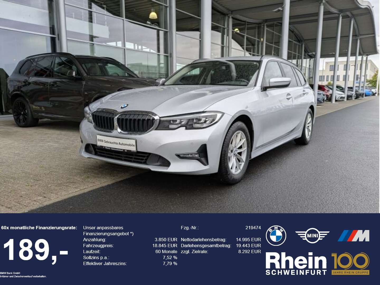 BMW 318 nuo 333 €/ mėn Dyzelinas 2021m. Kita Mechaninė