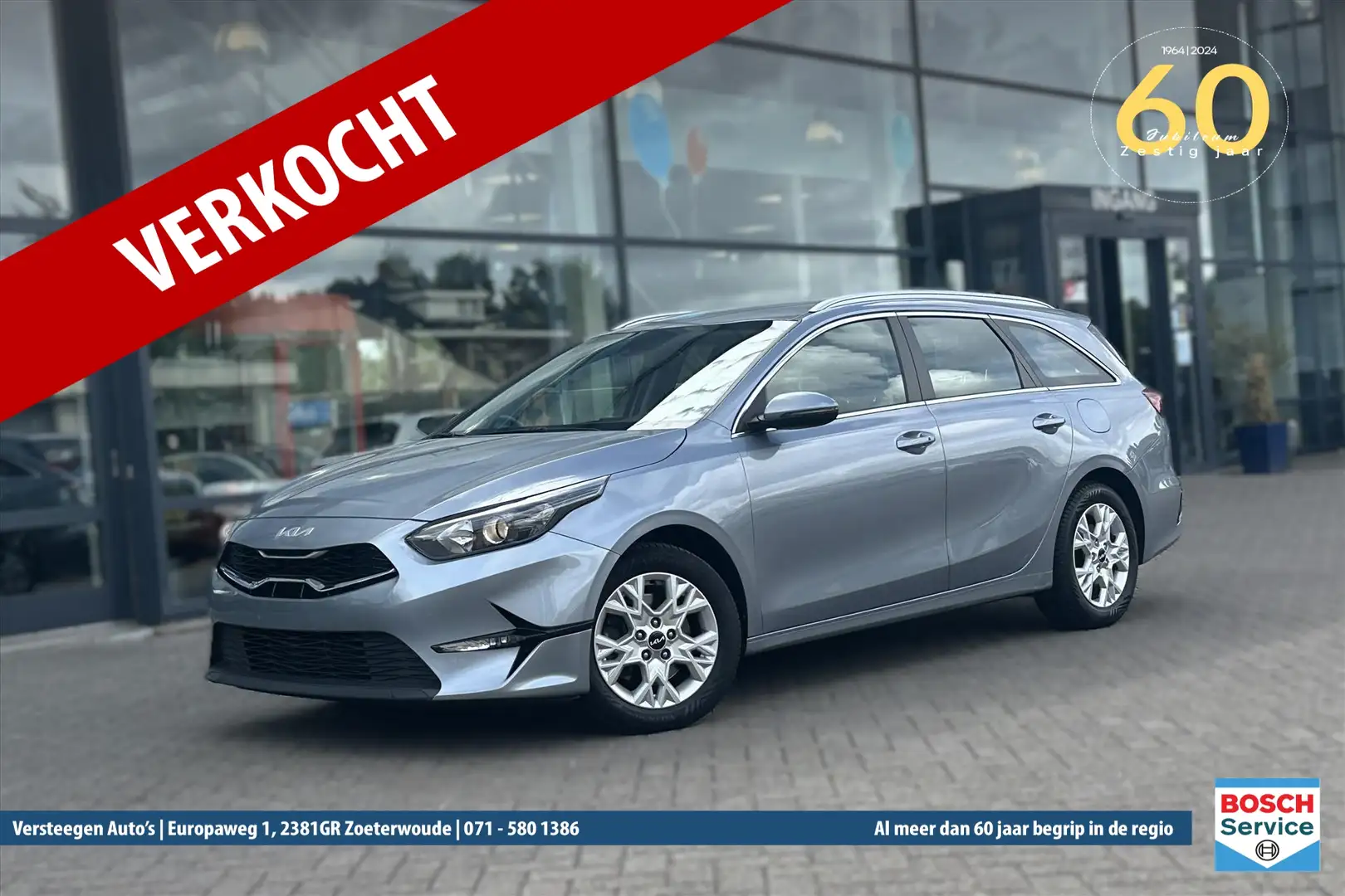 Kia Ceed / cee'd 1.0 T-GDi 120pk DynamicPlusLine Zilver - 1