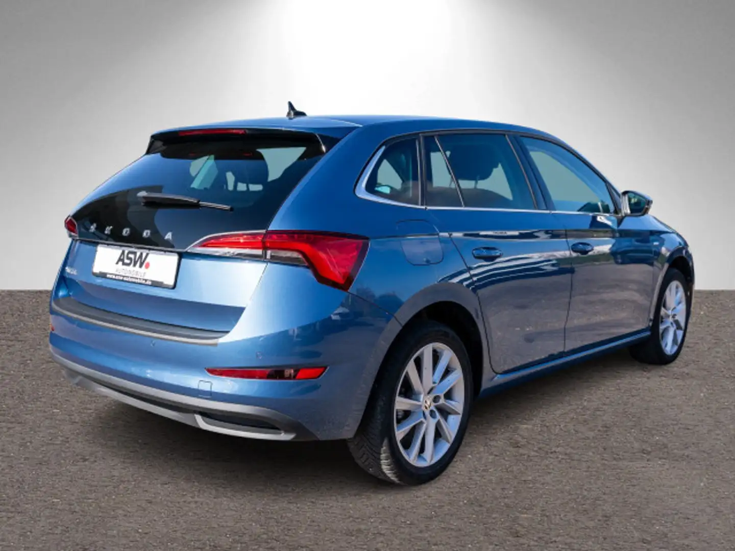 Skoda Scala Clever 1.0 TSI DSG LED Navi RFK SHZ VC Blau - 2