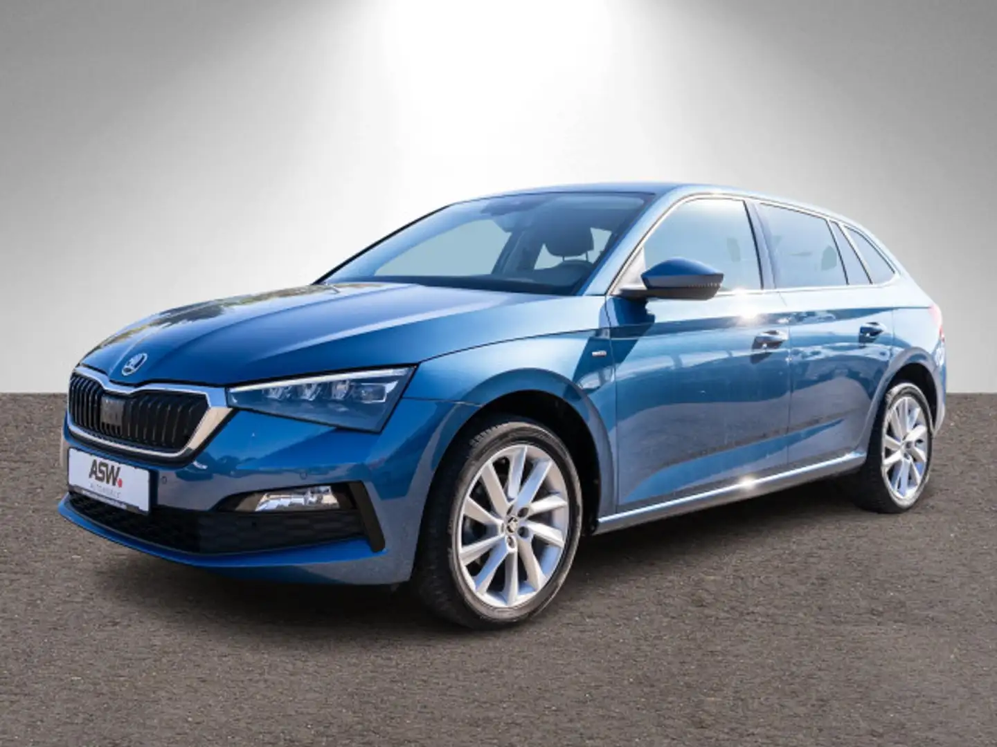 Skoda Scala Clever 1.0 TSI DSG LED Navi RFK SHZ VC Blau - 1