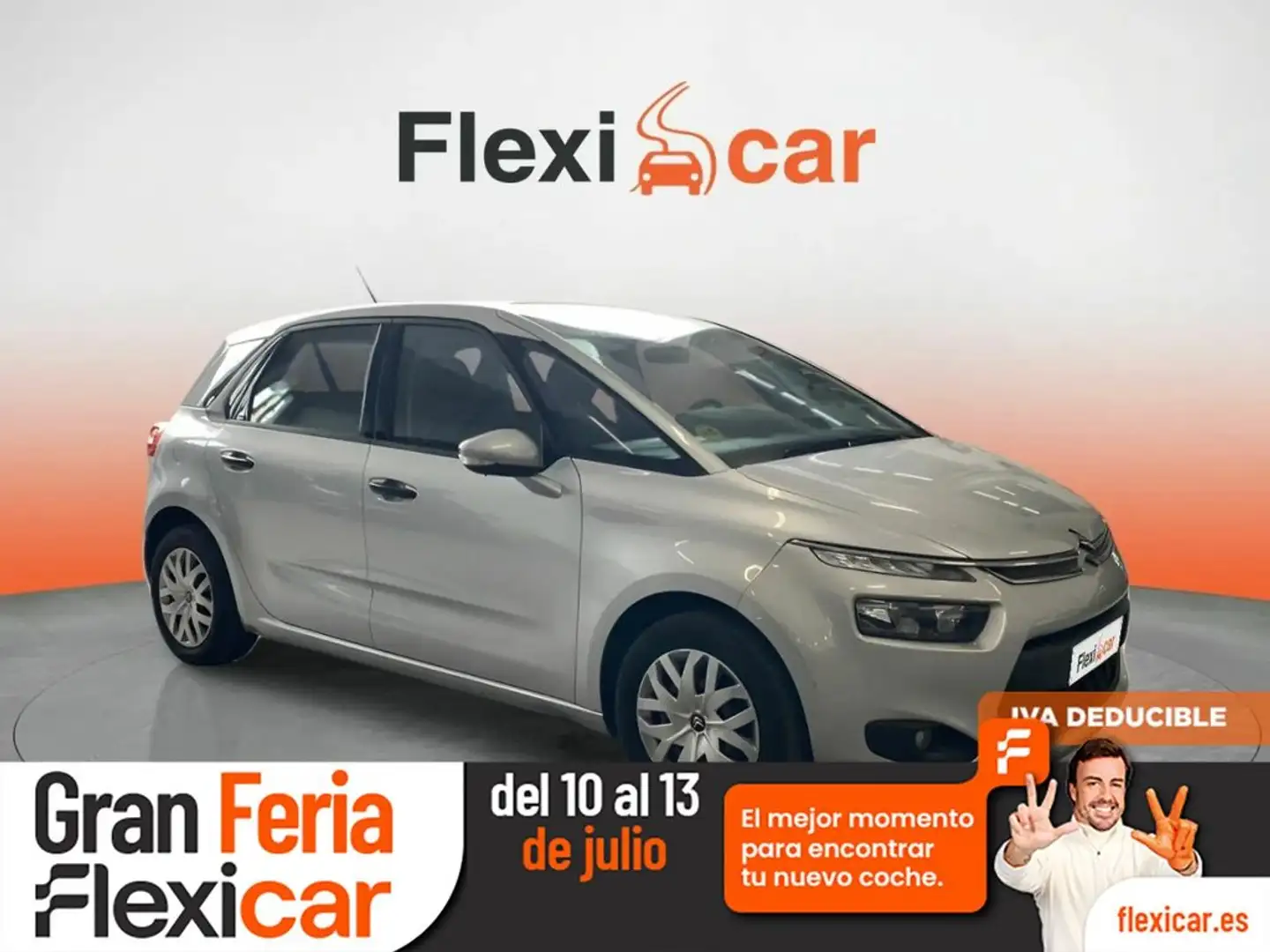 Citroen C4 Picasso 1.6e-HDi Attraction 115 Gris - 1