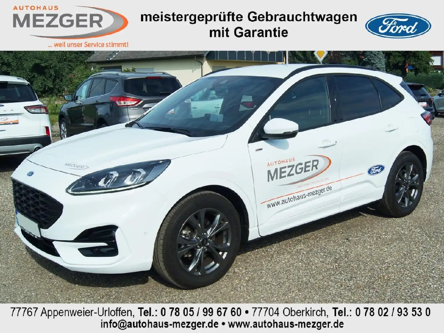 Ford Kuga ST-Line X Weiß - 2