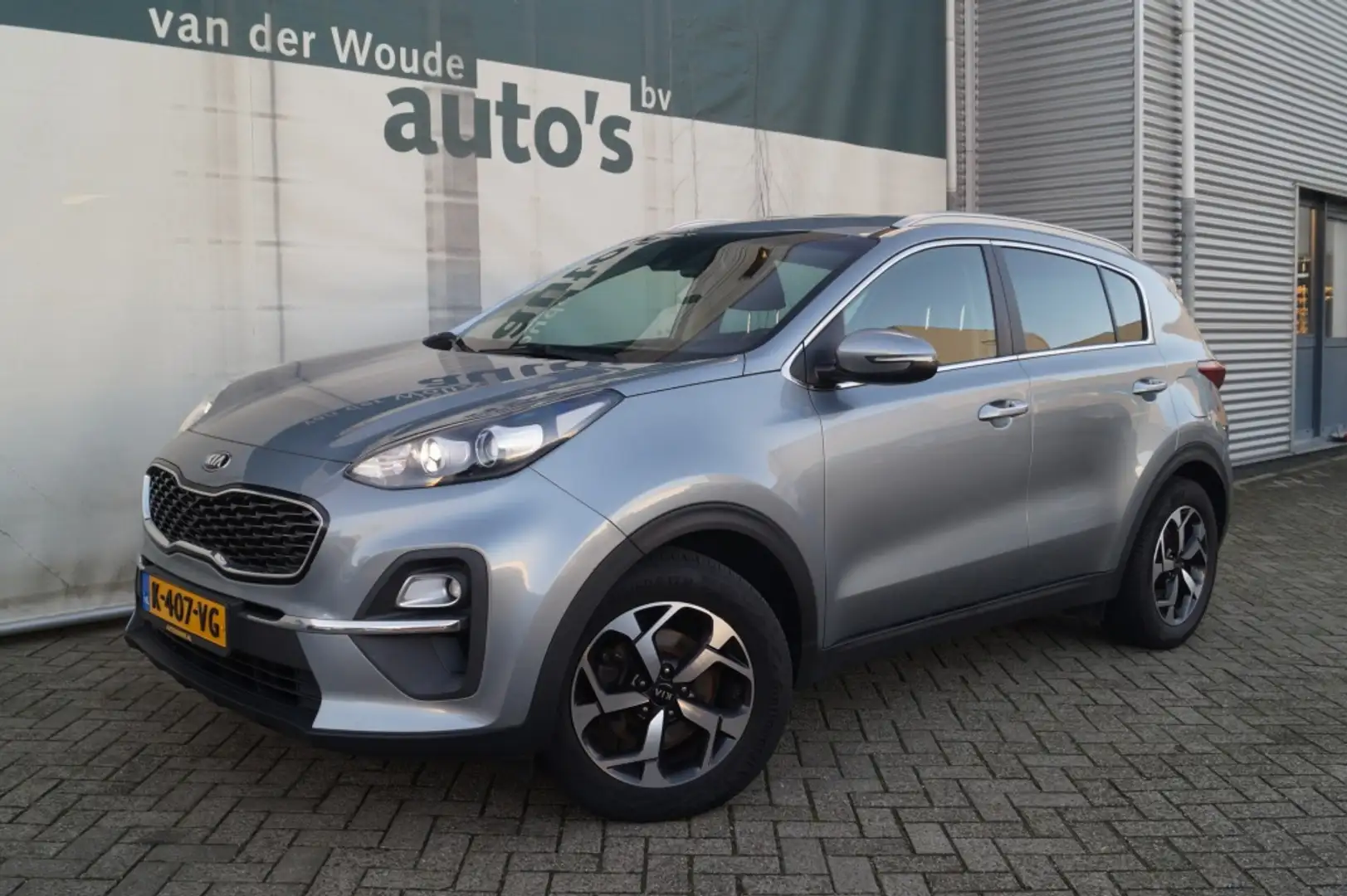Kia Sportage 1.6 CRDi 136pk MHEV DynamicLine -NAVI-ECC-CAM- Grijs - 2