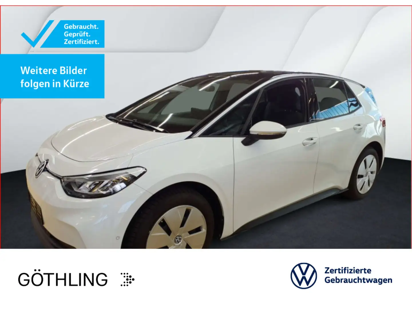 Volkswagen ID.3 Pro *NAVI*KAM*SHZ*18Zoll*ACC*Komfortpaket* Weiß - 1