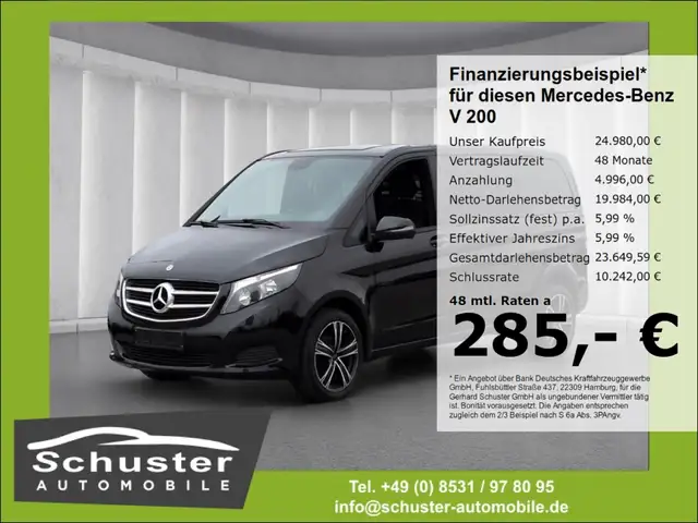 Mercedes-Benz V 200 d Rise*Navi PDC Licht/Regensen Bluetoo 18*