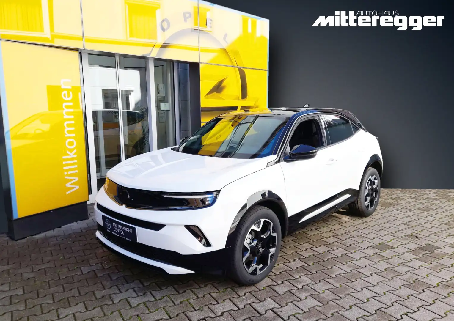Opel Mokka 1.2 Turbo GS, LED-Scheinwerfer, Kamera, LHZ/SHZ,.. Blanc - 1