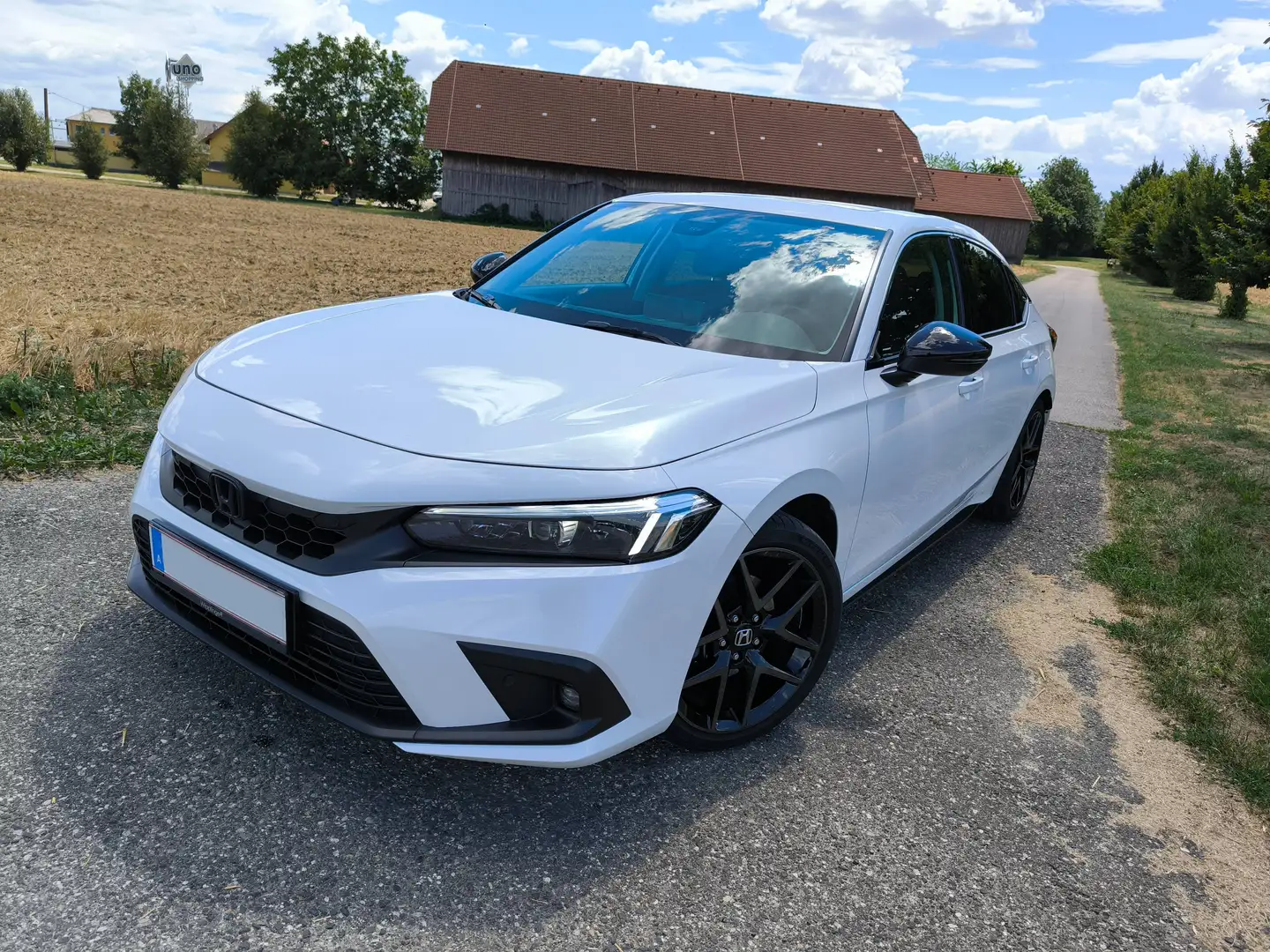 Honda Civic Civic 2.0 i-MMD e:HEV Advance Hybrid Aut. Weiß - 2