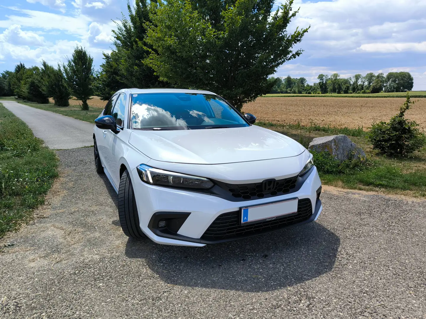 Honda Civic Civic 2.0 i-MMD e:HEV Advance Hybrid Aut. Weiß - 1