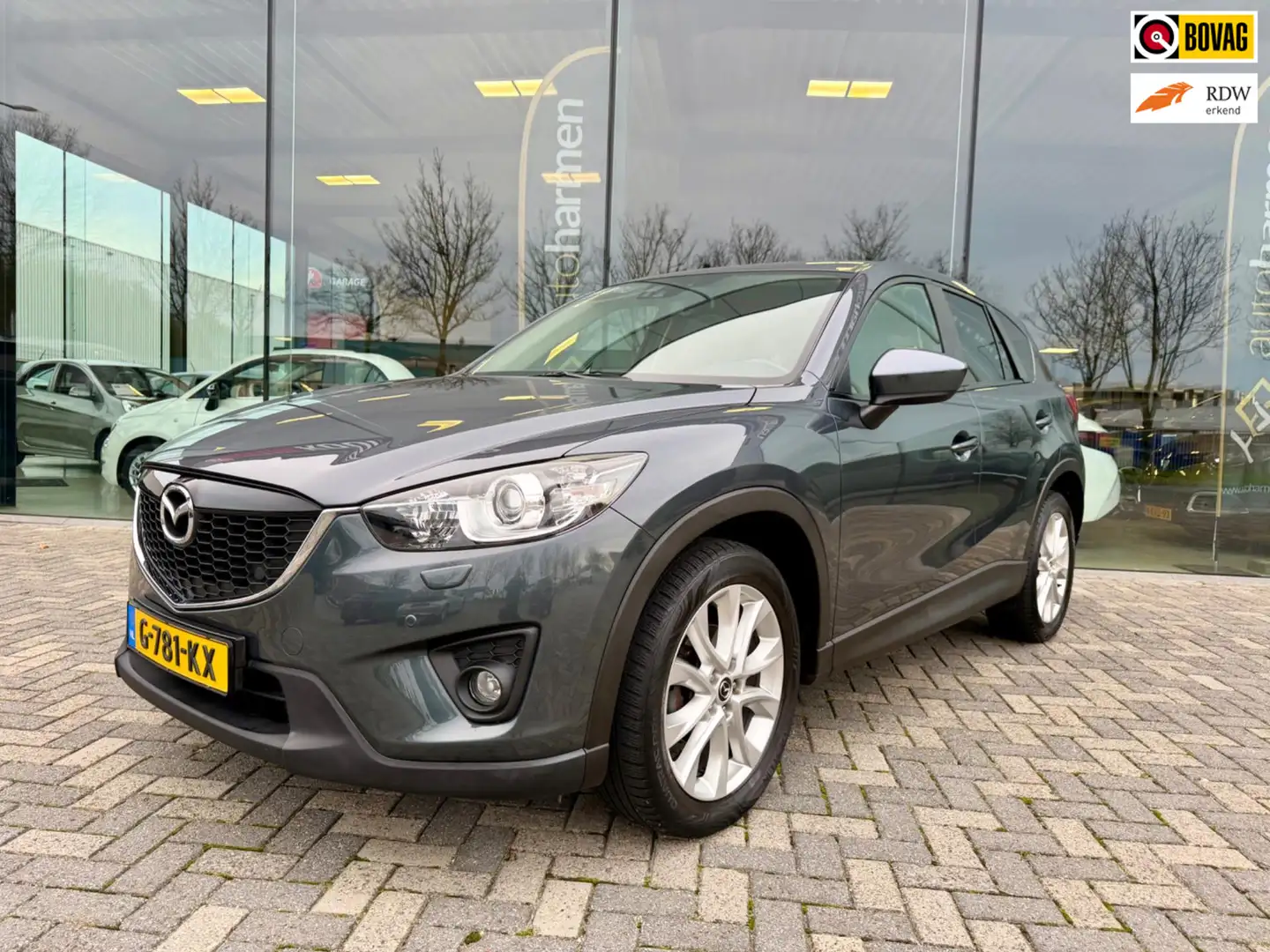 Mazda CX-5 2.0 TS+ Lease Pack 2WD, Leder, BOSE, KeyLess, Came Grijs - 1