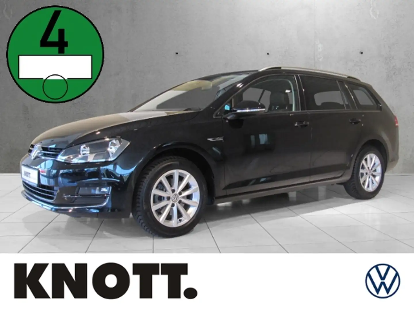Volkswagen Golf Variant VII Variant Lounge 1.6 TDI 81 kW KLIMA ALU Noir - 1