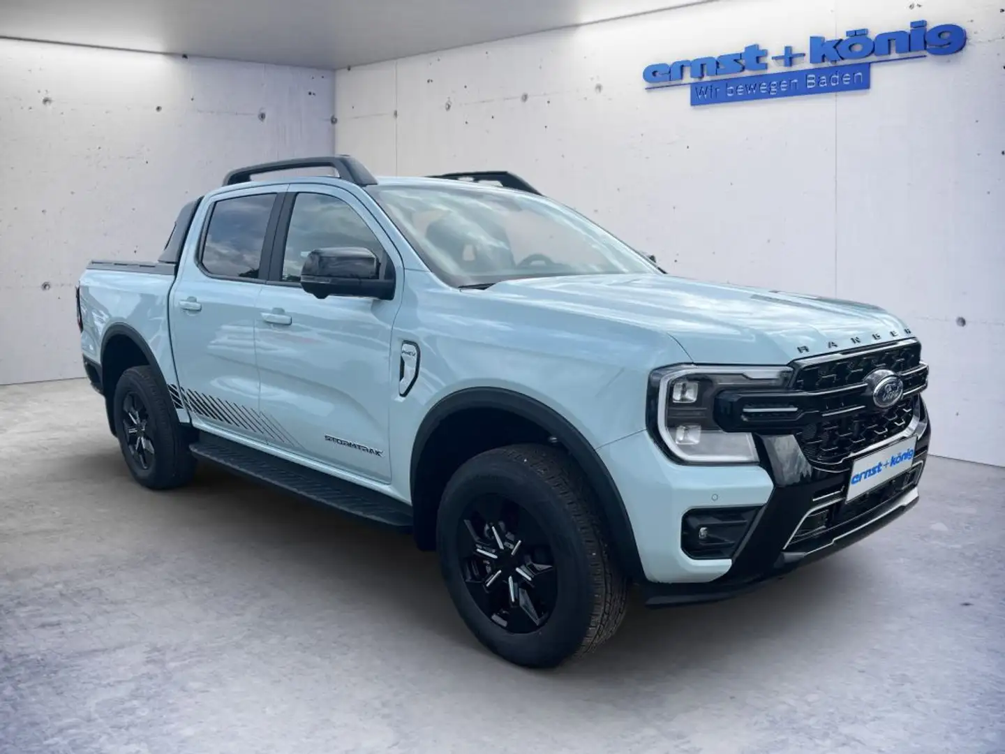 Ford Ranger 2,3 l EcoBoost Doppelkabine PHEV Stormtrak Grau - 2