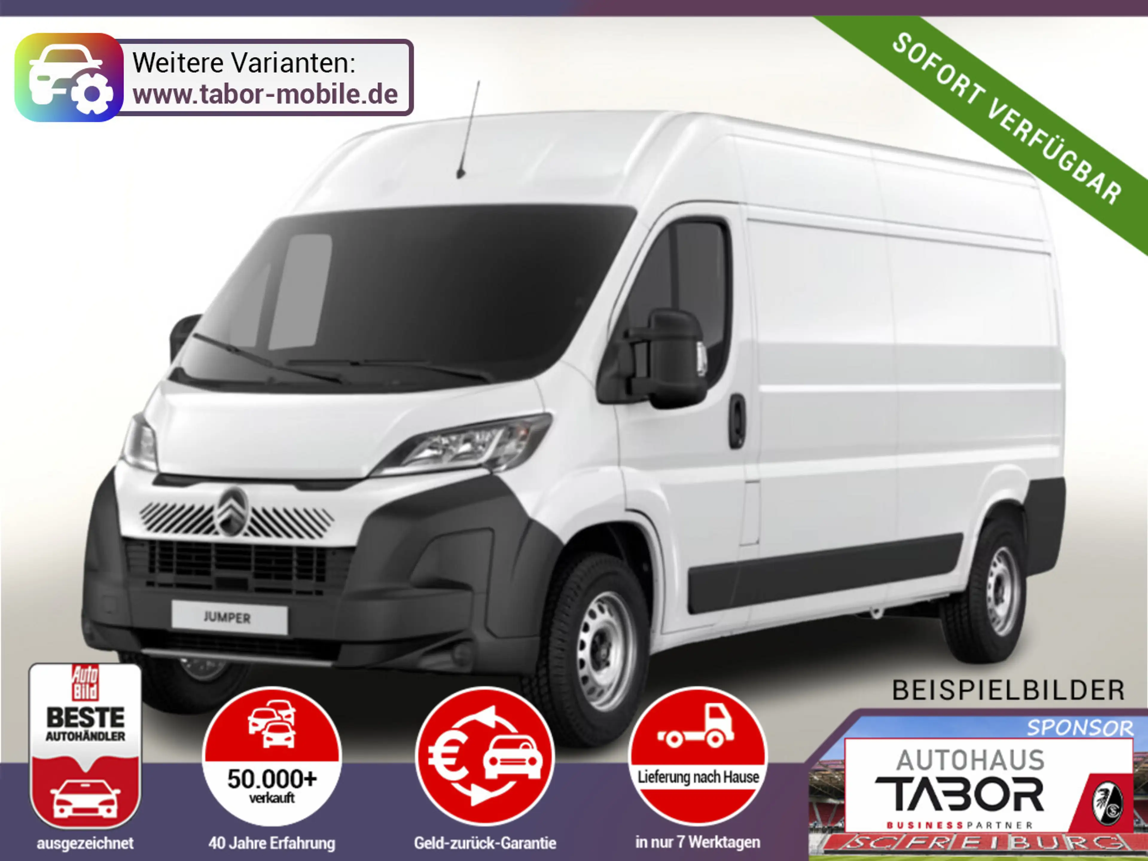 Citroen Jumper 35 Heavy L3H2 AT CargoP AHK UVP-42%*