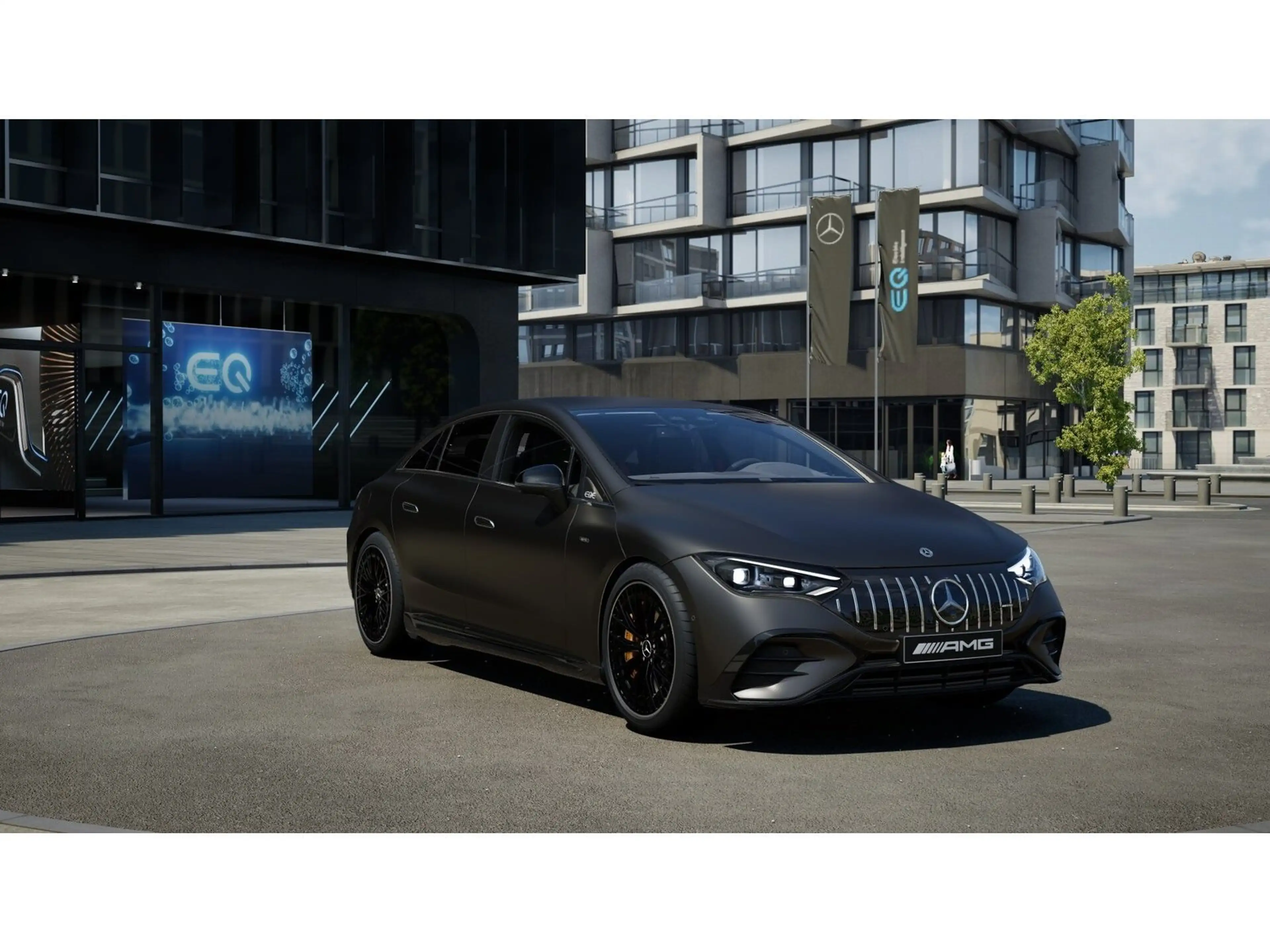 Mercedes-Benz EQE 53 EQE53 AMG Prem DYNAMIC+ Keramik Massage HUD 22kw — photo 8