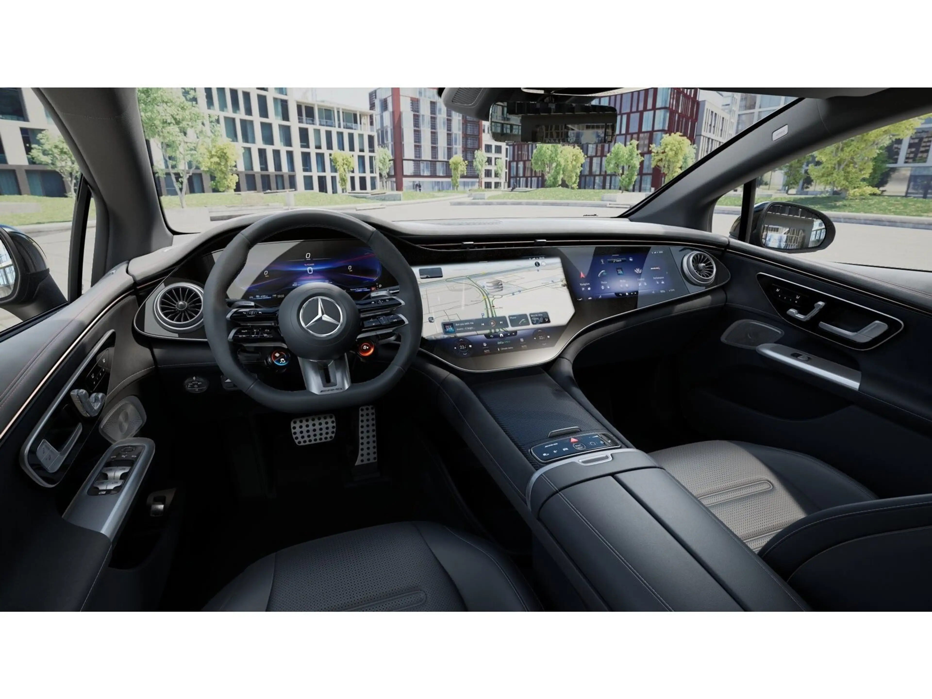 Mercedes-Benz EQE 53 EQE53 AMG Prem DYNAMIC+ Keramik Massage HUD 22kw — photo 10