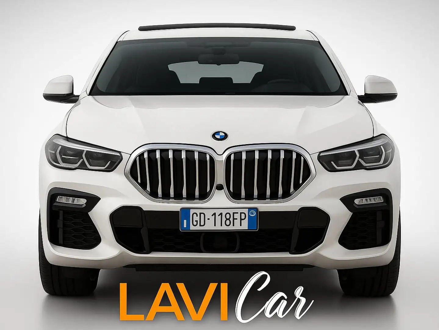 BMW X6 xDrive30d 48V Msport Bianco - 1