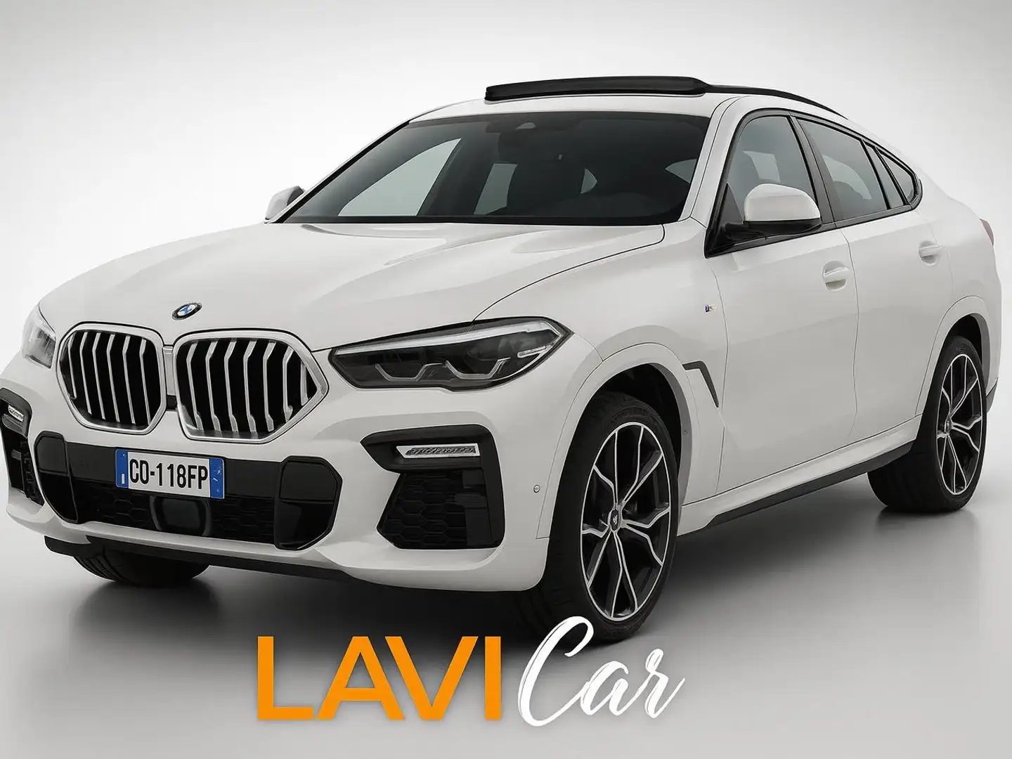 BMW X6 xDrive30d 48V Msport Bianco - 2